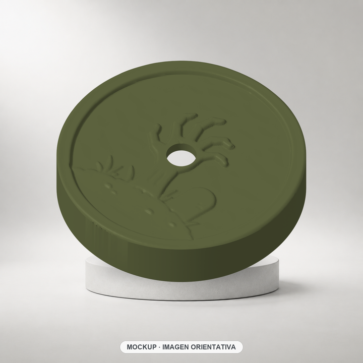 Funda reutilizable MANO ZOMBIE para sensor glucosa